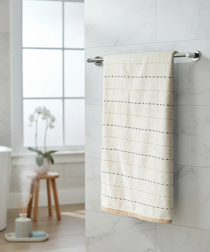 Symphony of Threads 1Pc Bath Towel, Thryve| 625 GSM Cotton