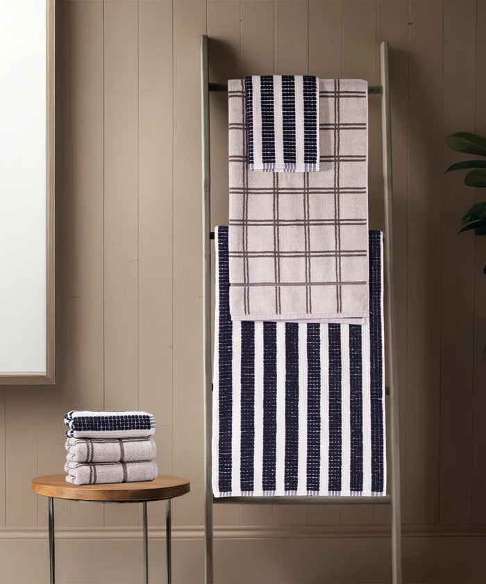 Symphony of Threads 6Pc Towel Set, Quorra-Orris| 625 GSM Cotton