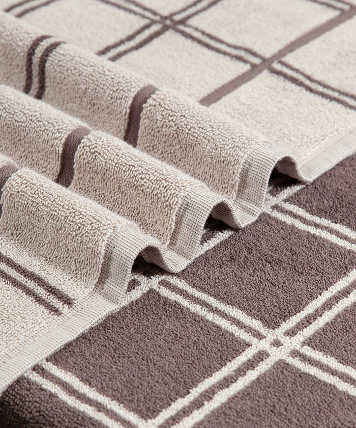 Symphony of Threads 6Pc Towel Set, Quorra-Orris| 625 GSM Cotton