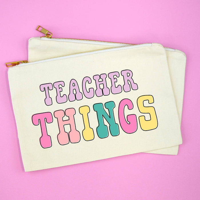 Teacher Things Pouch