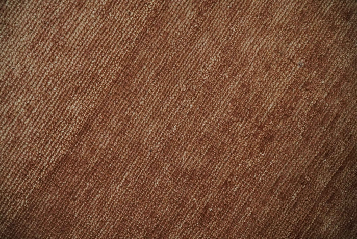 Contemporary Solid Brick Red Hand knotted Custom Made wool Area Rug - The Rug Decor