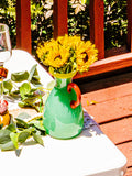 Tropical Pastel Pitcher Vase
