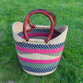 U Shopper Basket Bolga Basket Rufina Designs US016