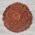 Ugandan basket - African Wall Décor – African Wall hangins – Woven African placemats UPM04_1