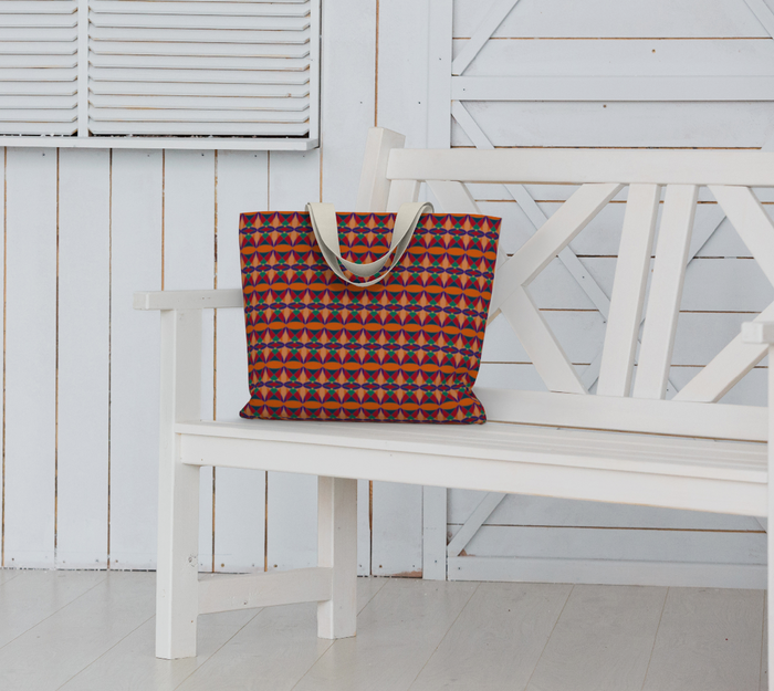 Ujima Large Tote Bag | Black & Queer Community Art