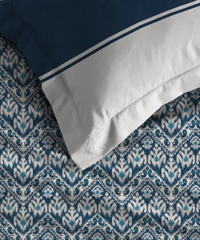 Urban Comfort Queen Bedsheet Set, Audrey |144 TC Cotton| 2 Pillow Covers