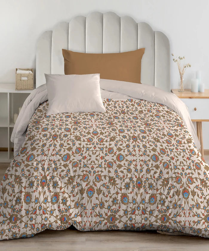 Urban Comfort Single AC Comforter, Classic Amber|120 GSM Polyester