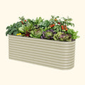 Vego Garden 32" Extra Tall 9 In 1 Large Modular Metal Raised Garden Bed Kit