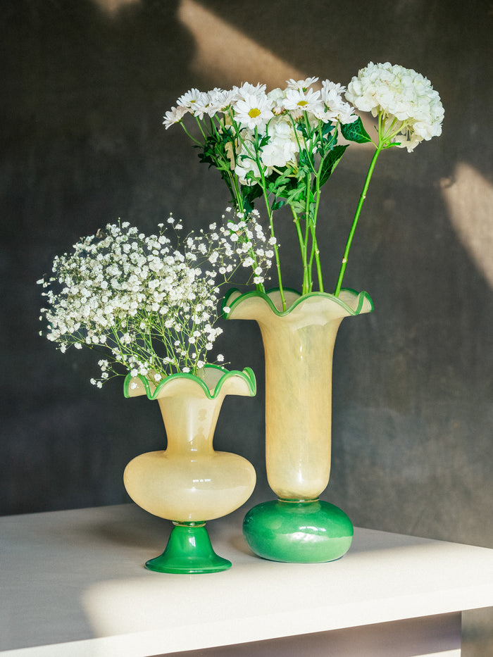 Verdant Bloom Vase