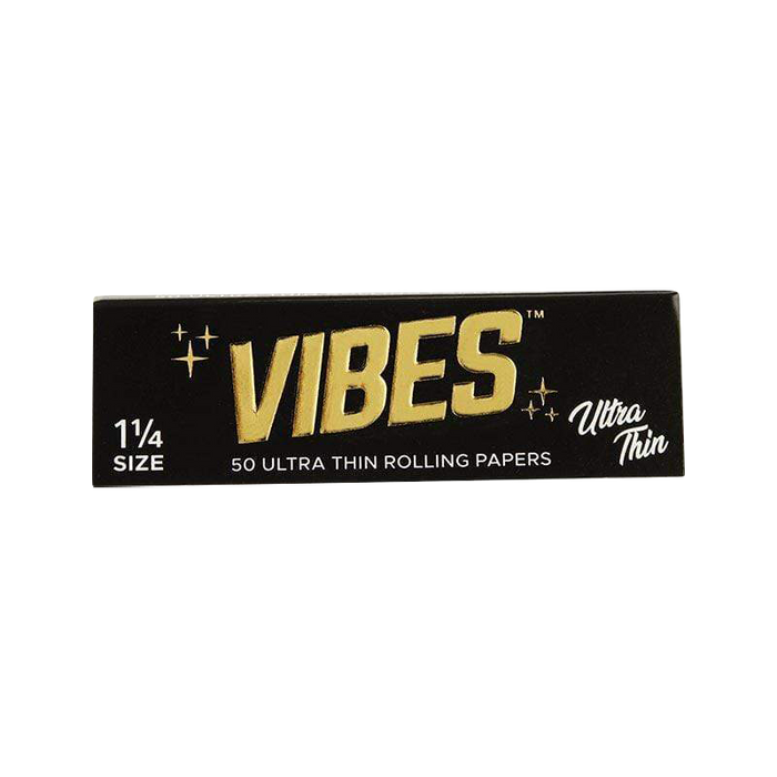 [WHITE][TRANSPARENT]VIBES 1 ¼ Ultra Thin Rolling Papers | Single Pack