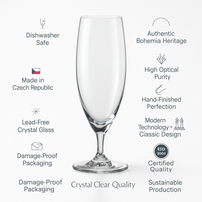 Vista Beer Glass - Set Of 6