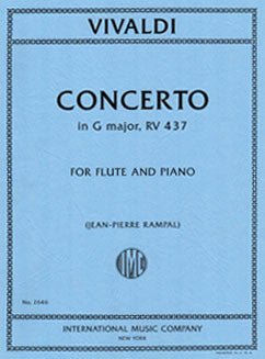 Vivaldi, A. - Concerto in G major, RV 437 - FLUTISTRY