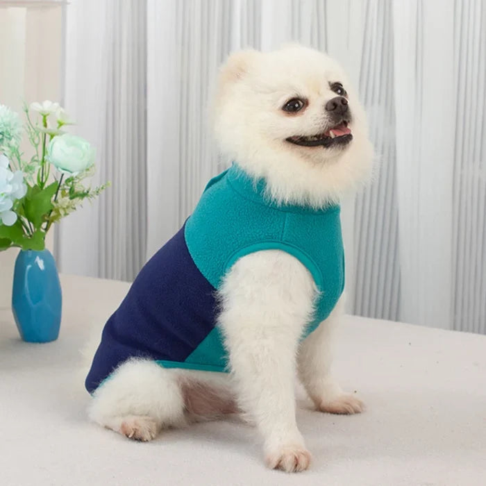 Warm Dog Clothes Fleece Vest for Small Dogs Spring Autumn Winter Puppy Shih Tzu Chihuahua Frenchie Pug Coats