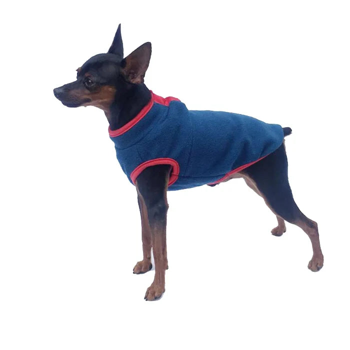 Warm Dog Clothes Fleece Vest for Small Dogs Spring Autumn Winter Puppy Shih Tzu Chihuahua Frenchie Pug Coats