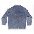 What You Allow Denim Jacket | Black Empowerment Apparel