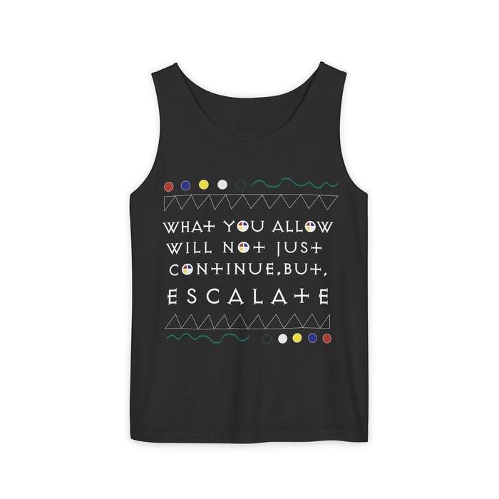 What You Allow... Tank Top | Black Empowerment Apparel