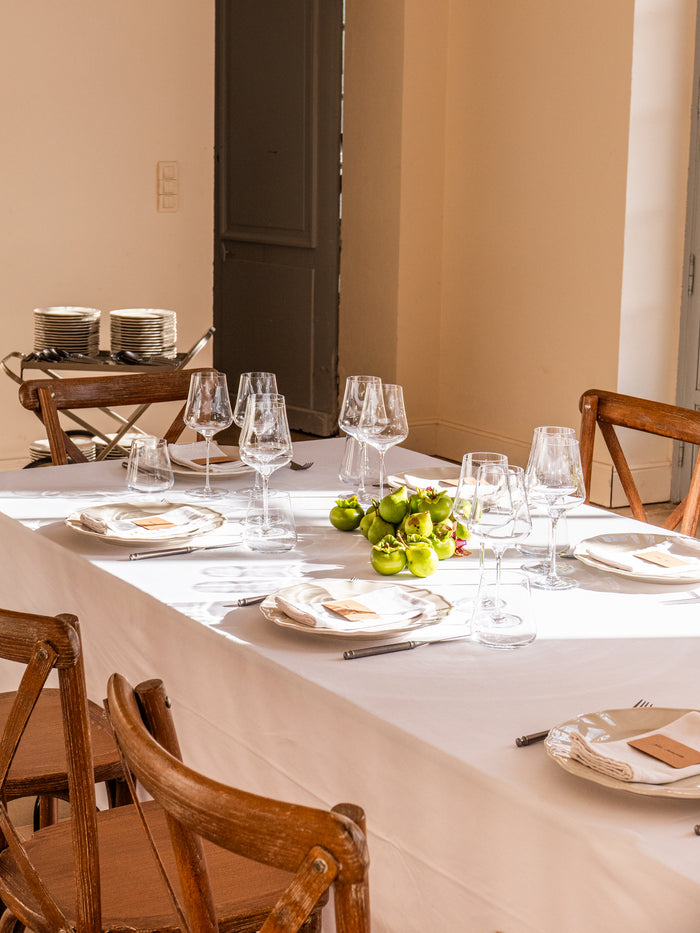 White Petal Dinnerware Set of 12