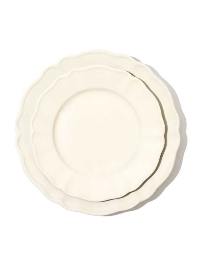 White Petal Dinnerware Set of 12