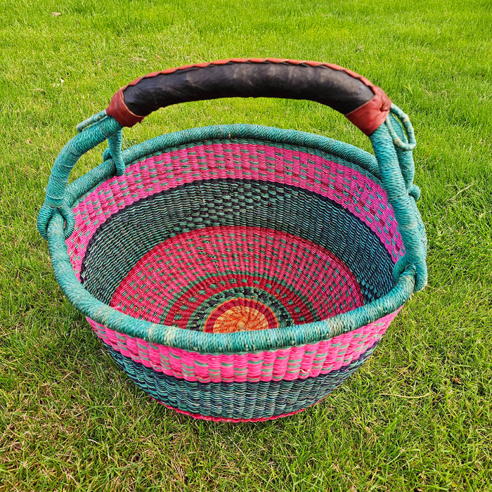 XLarge Round Straw basket  - African Basket - RB4