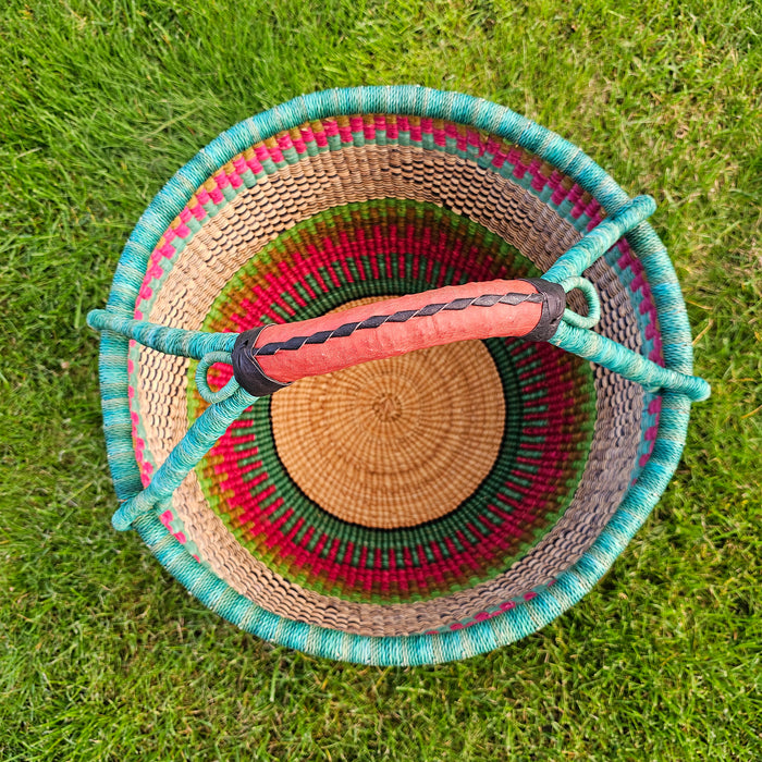 XLarge Round Straw basket  - African Basket - RB7