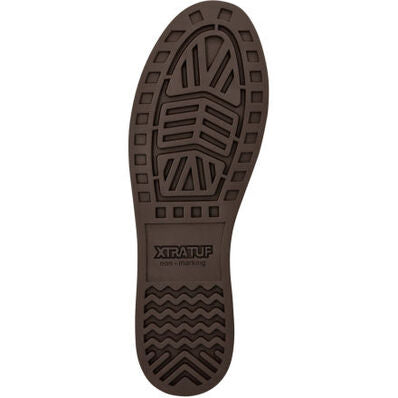 XtraTuf Men's 6 in Ankle Deck Boot Chocolate Tan