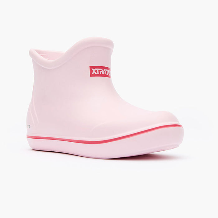 XtraTuf TUFS Little Kids Ankle Deck Boot Bubble Gum