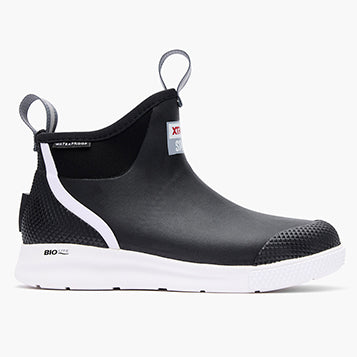 XtraTuf Women's 6 In Ankle Deck Boot Sport Black