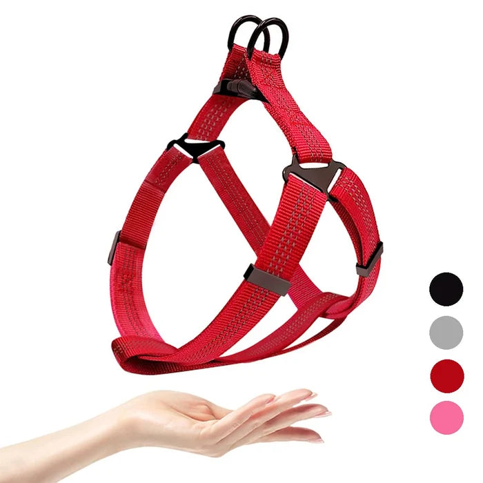Y Harness for Dogs, Reflective No-Pull Adjustable Dog Harness for Medium & Large Dogs