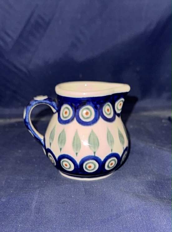 Zaklady Peacock Small Creamer - Shape GU785 - Pattern: Peacock